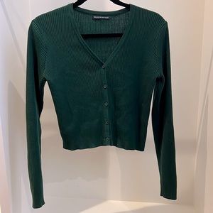 Brandy Melville Green Cardigan